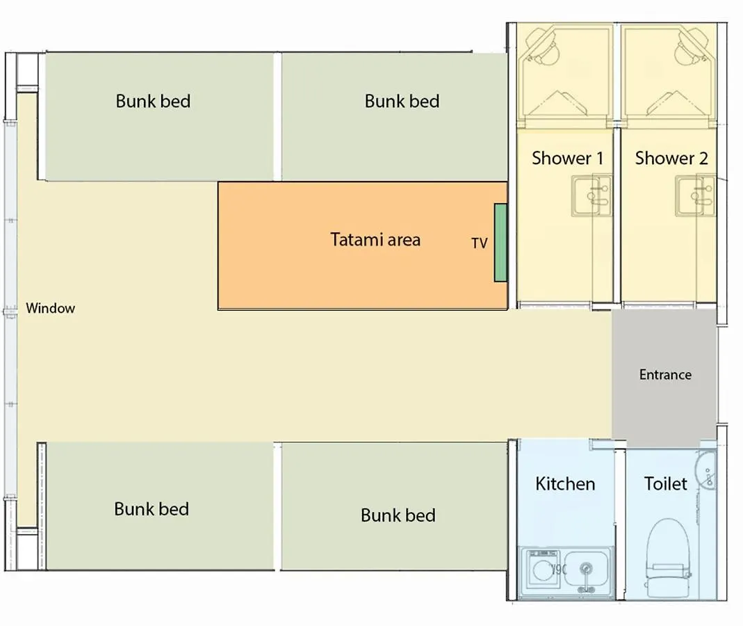 Ten Apartment Hotel Fukuoka  3*, Fukuoka (Fukuoka)
